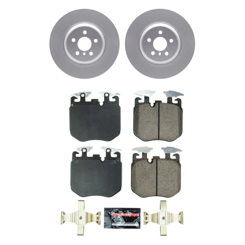 For BMW X5 2019-2020 R1 Concepts 2-Pc Disc Brake Rotor Kit