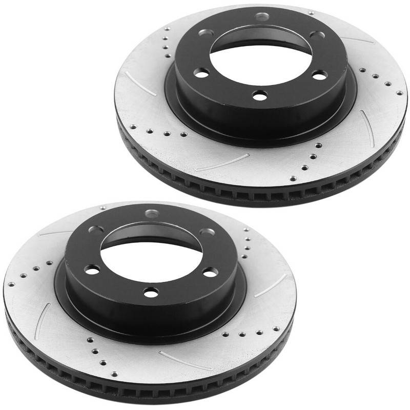 Front Brake Rotors ans Pads for Toyota Tacoma FJ Cruiser 2003 2004-2020 IT gallery