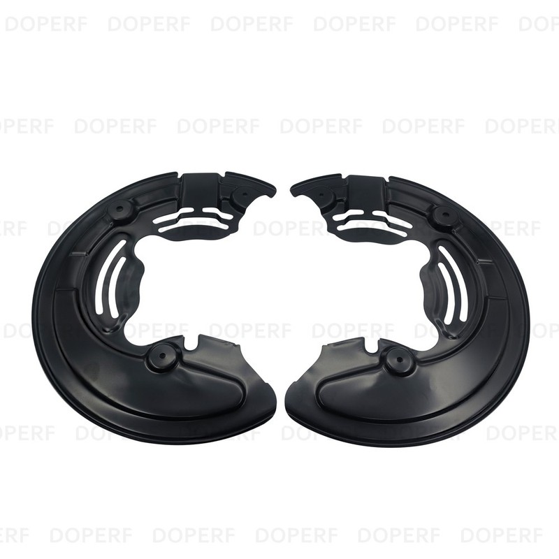 Pair Front Brake Dust Shields Splash For 2007-2023 Lincoln Navigator Ford F-150 gallery