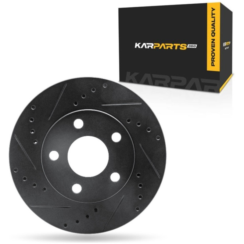 For Pontiac Trans Sport 1992-1996 Brake Rotor Front, Driver Side | Cast Iron
