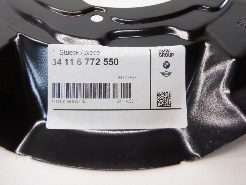 Mini Cooper Front Brake Dust Shield Pair NEW 07-15 R5x gallery