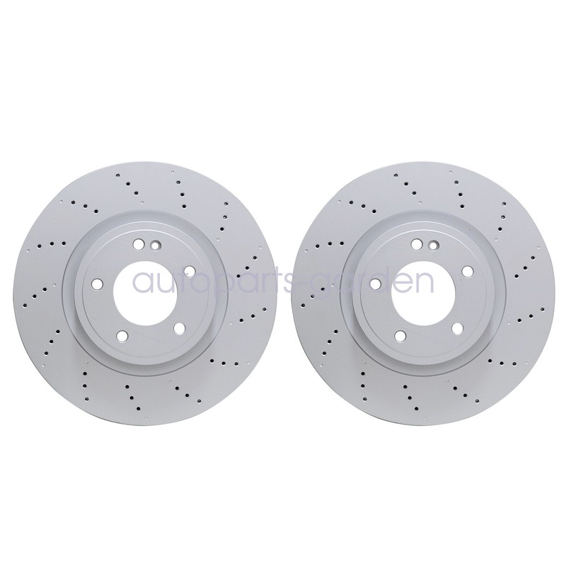 2Pcs Rear Brake Discs Rotors For 2019-2023 Mercedes Benz G63 463 AMG Left+Right gallery
