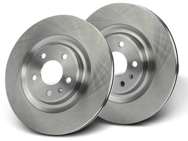 Autopart Premium 25SH33F Rear Brake Rotor Set Fits 2015-2016 Audi S7 4.0L V8