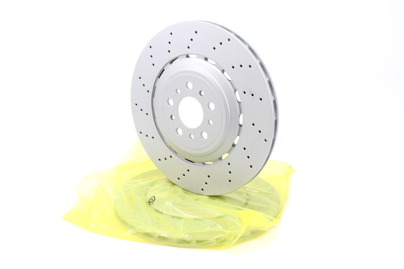 FOR BMW M3 COMPETITION X-DRIVEG80 REAR LEFT RIGHT BRAKE DISCS PAIR 370 MM