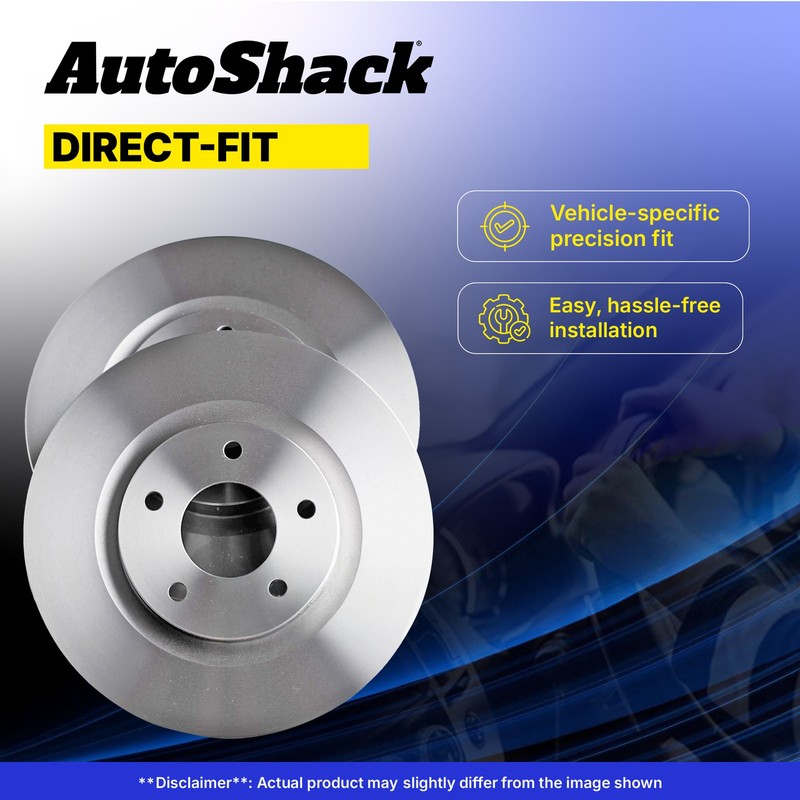 Rear Brake Rotors Pair 2 for 2018-2023 2024 Toyota Camry 2.5L 3.5L V6 gallery
