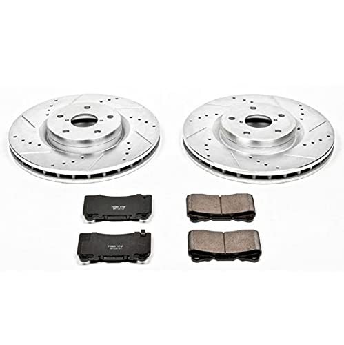 Powerstop Power Stop K131 Front Z23 Carbon Fiber Brake Pads With Drilled gallery