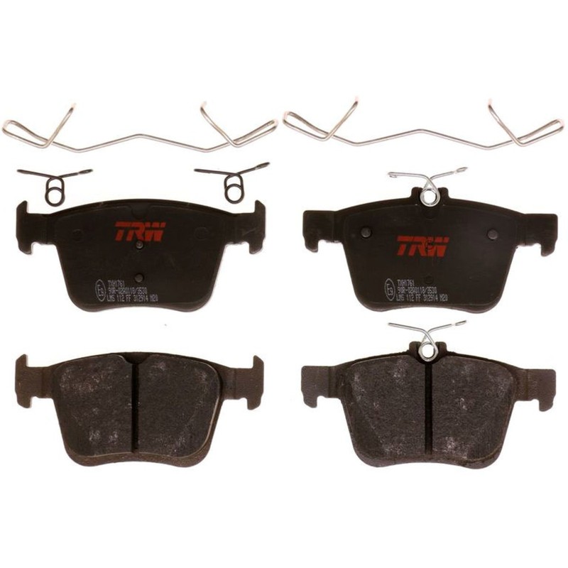 KIT-062924-144 TRW 4-Wheel Set Brake Disc and Pad Kits Front & Rear for VW Q3 A3 gallery