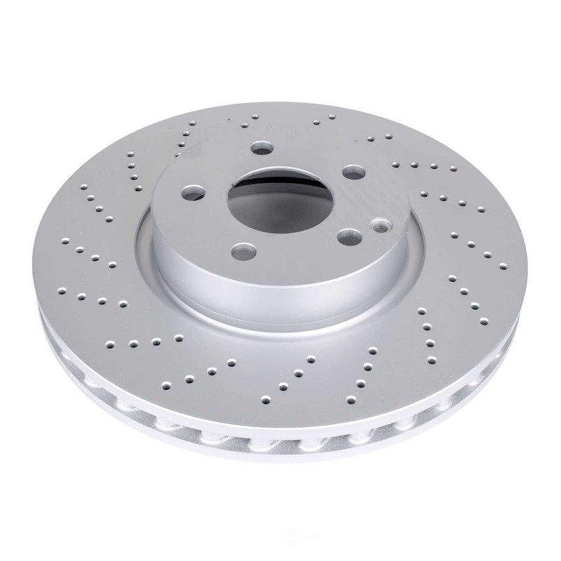 Disc Brake Rotor-Front Genuine Geomet Coated Rotor Power Stop EBR1627EVC