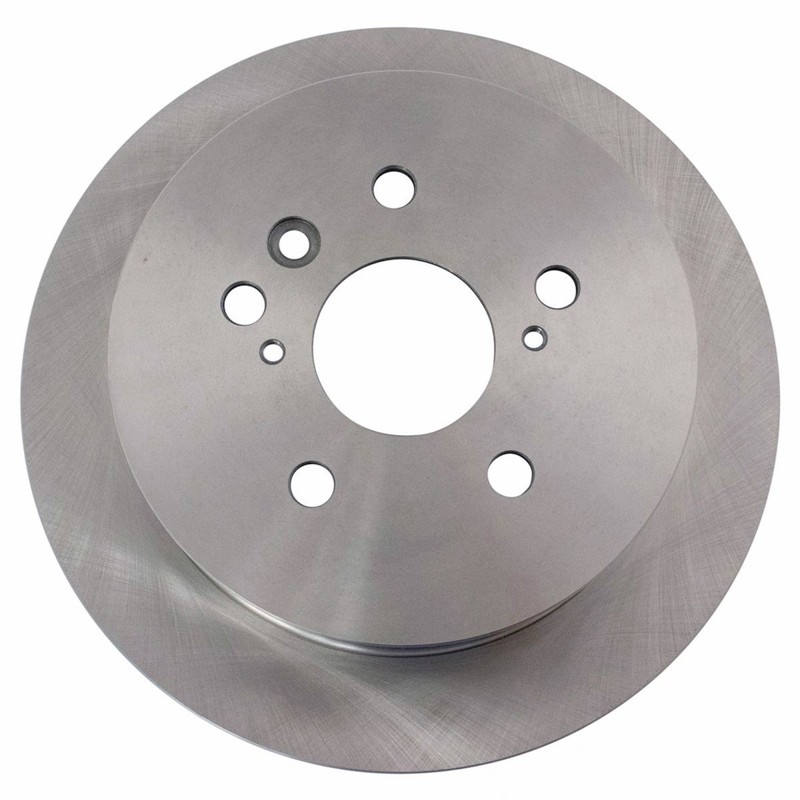 TRQ Rear Brake Rotors Set Solid For 2009-2015 Toyota Venza gallery