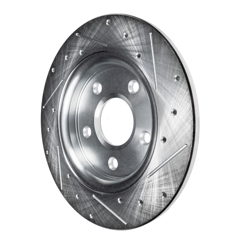 REAR for 1998-1999 Mercedes-Benz E300 E430 Drilled Rotors and Ceramic Brake Pads gallery