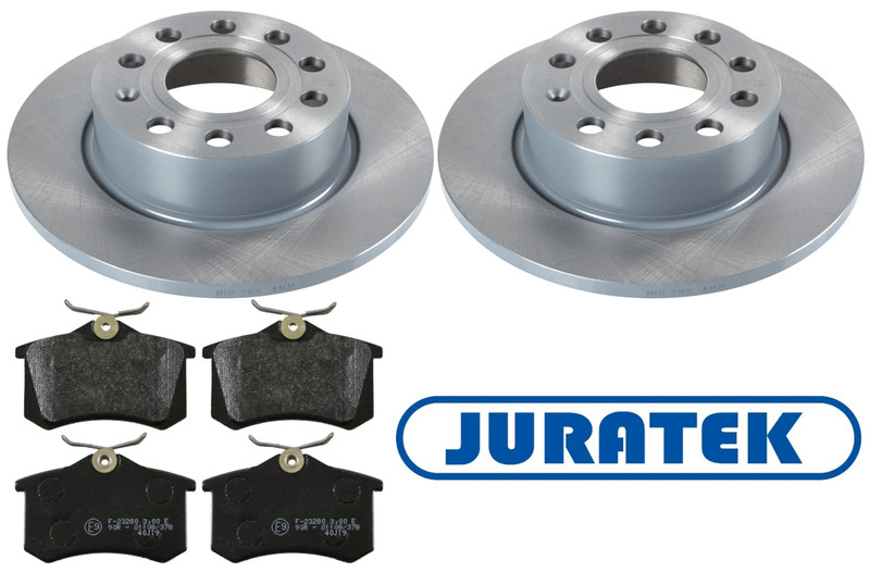 For Volkswagen VW – Golf MK5 1.4 1.6 1.9 TDi 2004-2009 Rear Brake Discs and Pads