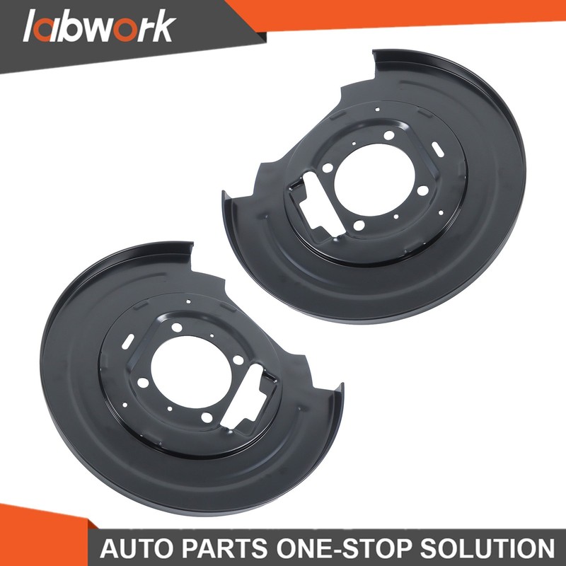 Labwork 2X Rear Disc Brake Dust Shield 924-215 For Ford Expedition 97-00 F150 gallery
