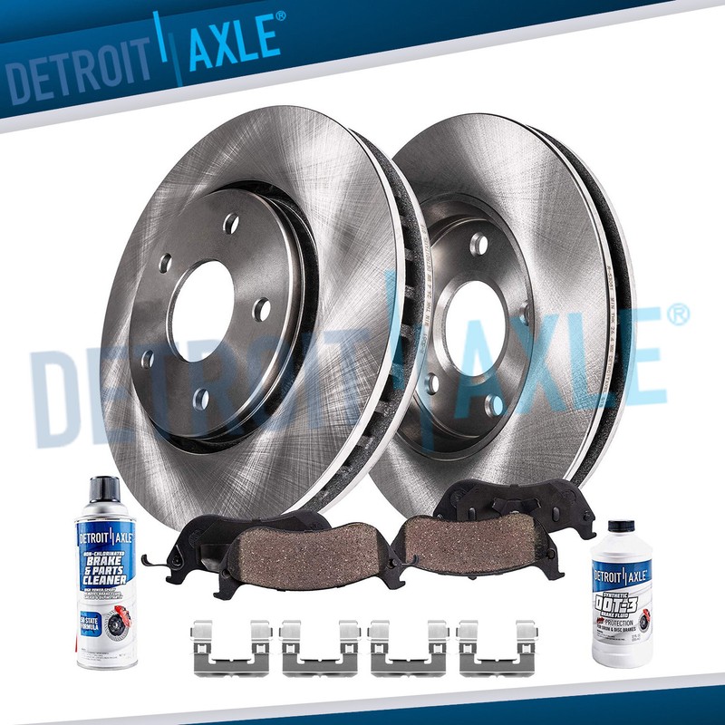 Front Disc Rotors Brake Pads for 2015-2019 Subaru Legacy Outback WRX B9 Tribeca