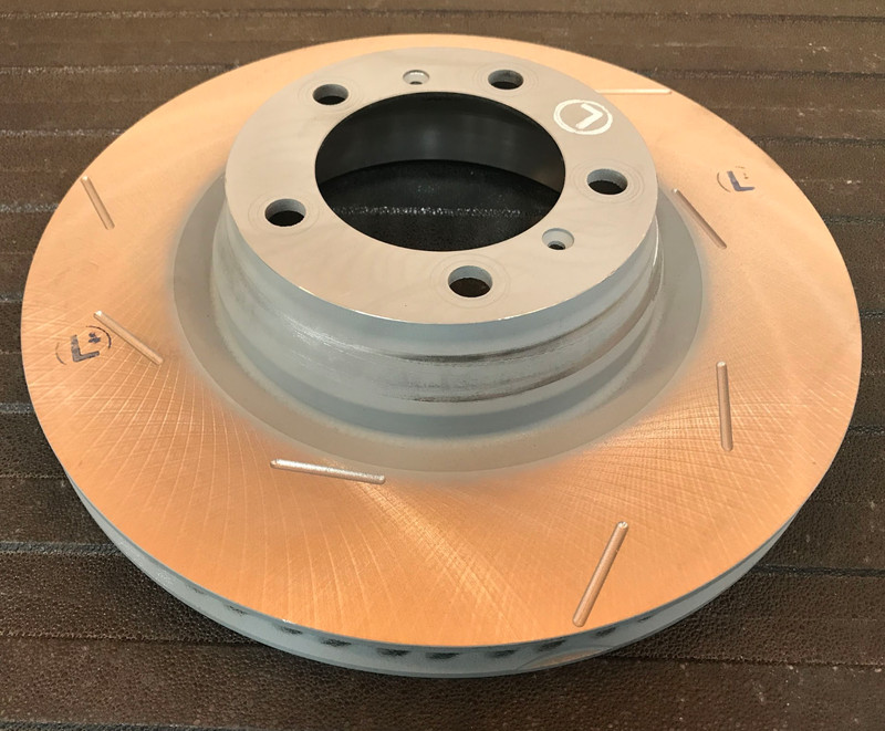 Porsche Rear LH Brake Disc Rotor – 298-615-601-B – For Panamera 4.8L 2010-2016