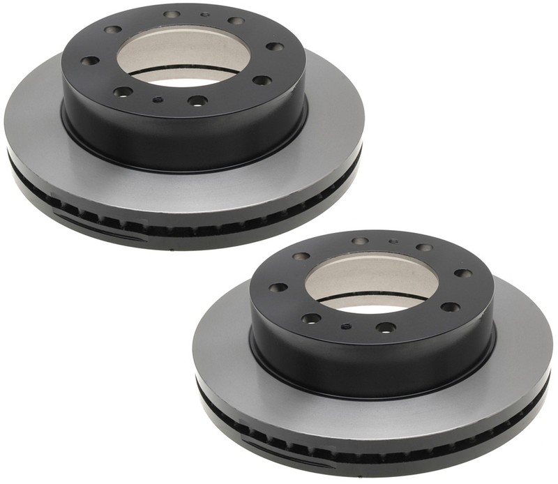 Pair Set 2 Front Disc Brake Rotors ACDelco Pro For Savana 3500 10,000-14,050 lb