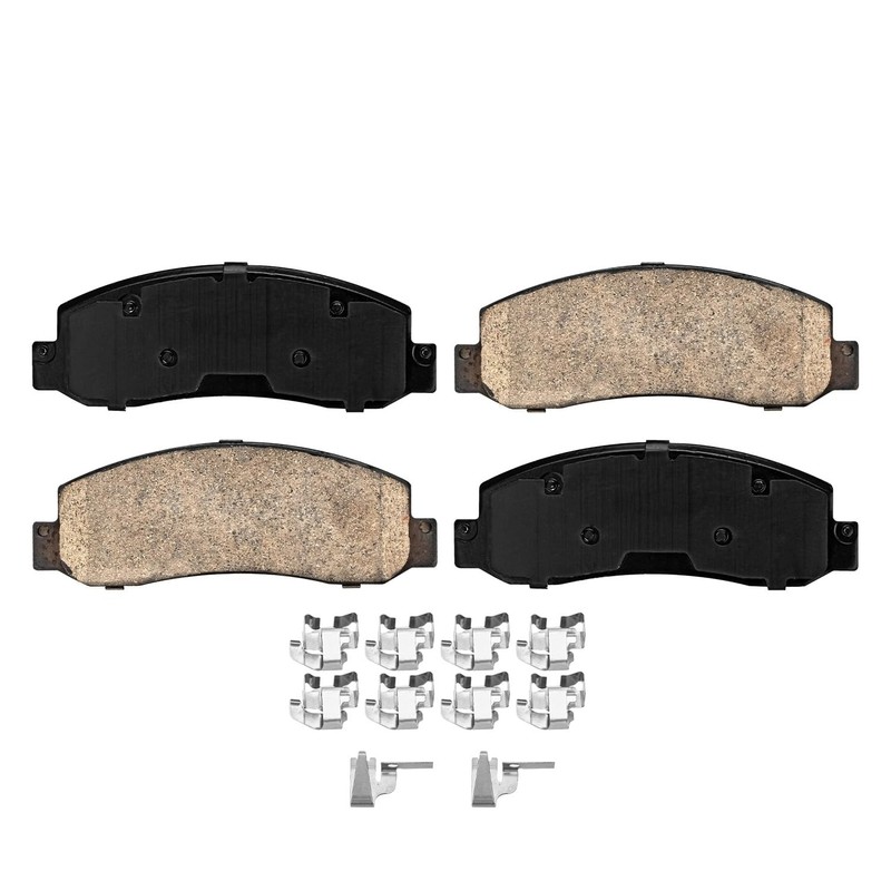 4WD Front Disc Rotors & Calipers + Brake Pads for Ford F-250 F-350 Super Duty gallery
