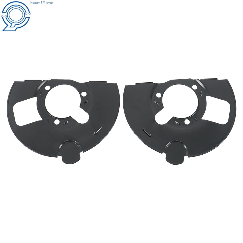 Front LH & RH Brake Dust Shields For GMC Yukon XL 2015-2020 20971875+20971876