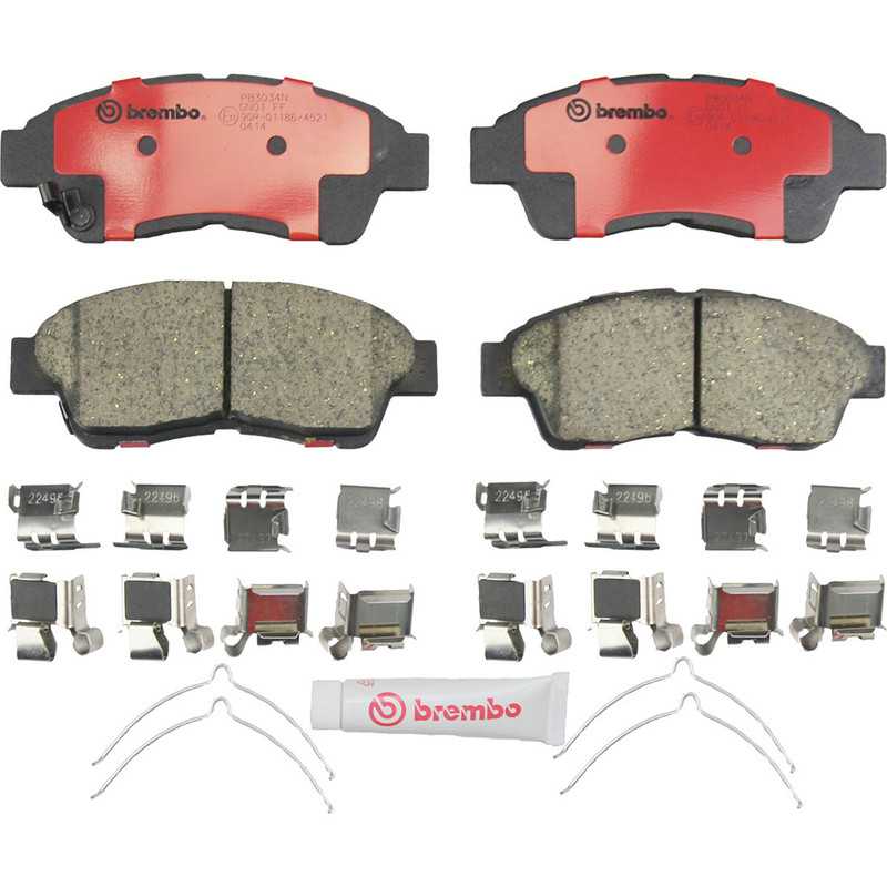 Front Disc Brake Pads Disc Rotors Fits Toyota Camry 2.2L gallery