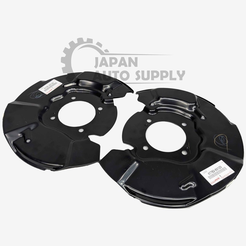 OEM GENUINE TOYOTA 2003-2009 4RUNNER GX470 17” FRONT BRAKE DUST COVER SET OF 2