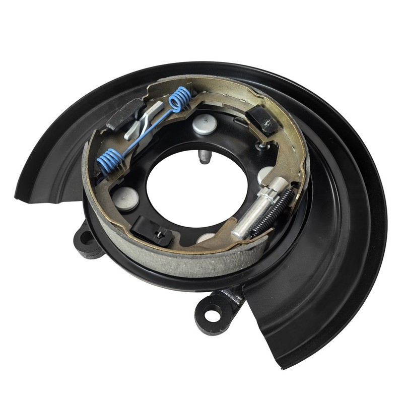 Rear Left & Right Loaded Brake Backing Plate For 2005-2012 Ford F250 F350 F450 gallery