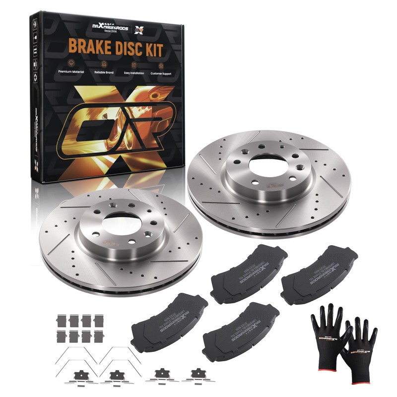 Front Brake Rotors and Pads Set for Ford Fusion/Lincoln MKZ Zephyr/Mazda 6 54142
