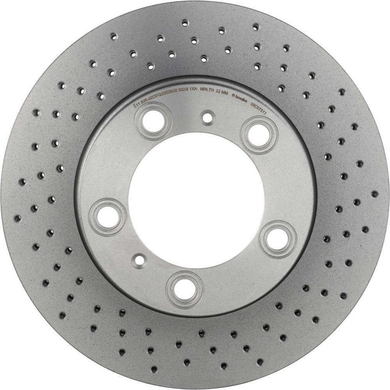 Disc Brake Rotor fits 2005-2008 Porsche Boxster Cayman BREMBO NORTH AMERICA