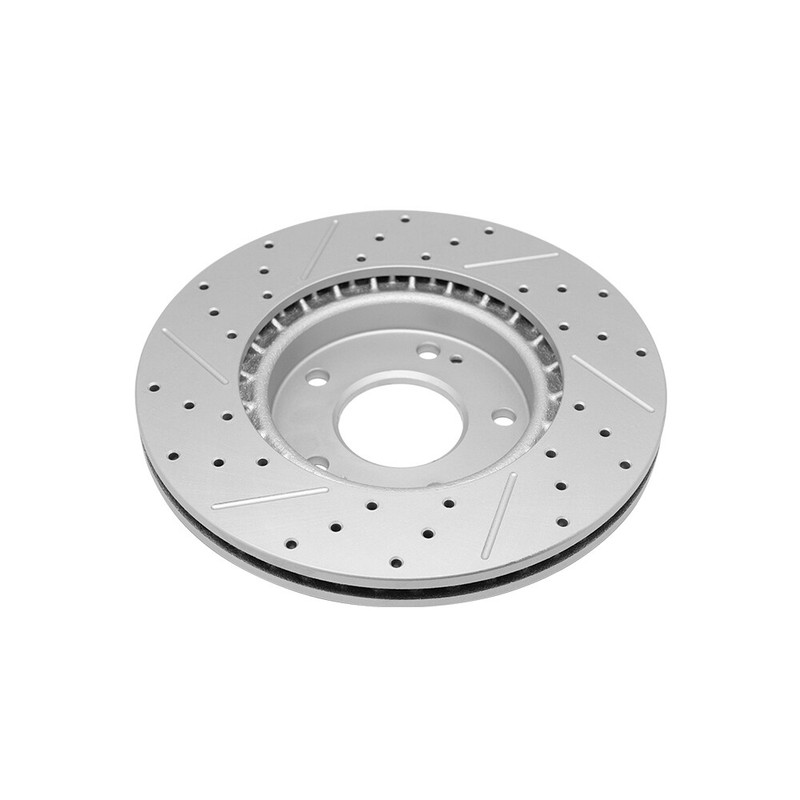 Front Drilled Brake Rotors for Elantra GT Veloster Kona Kia Forte Soul Forte5 gallery