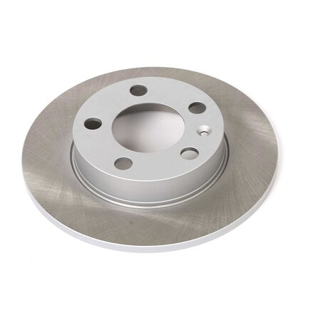 Powerstop Brakes EBR618SCR Disc Brake Rotor Rear, Solid, Semi Coated for Audi