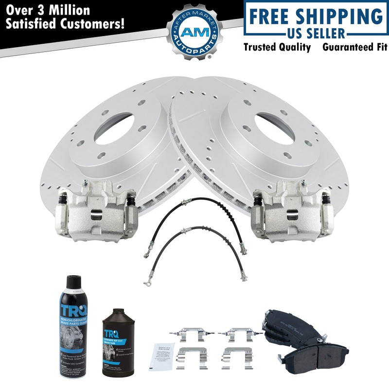 Performance Front Brake Pad & Rotor Kit Fits Nissan