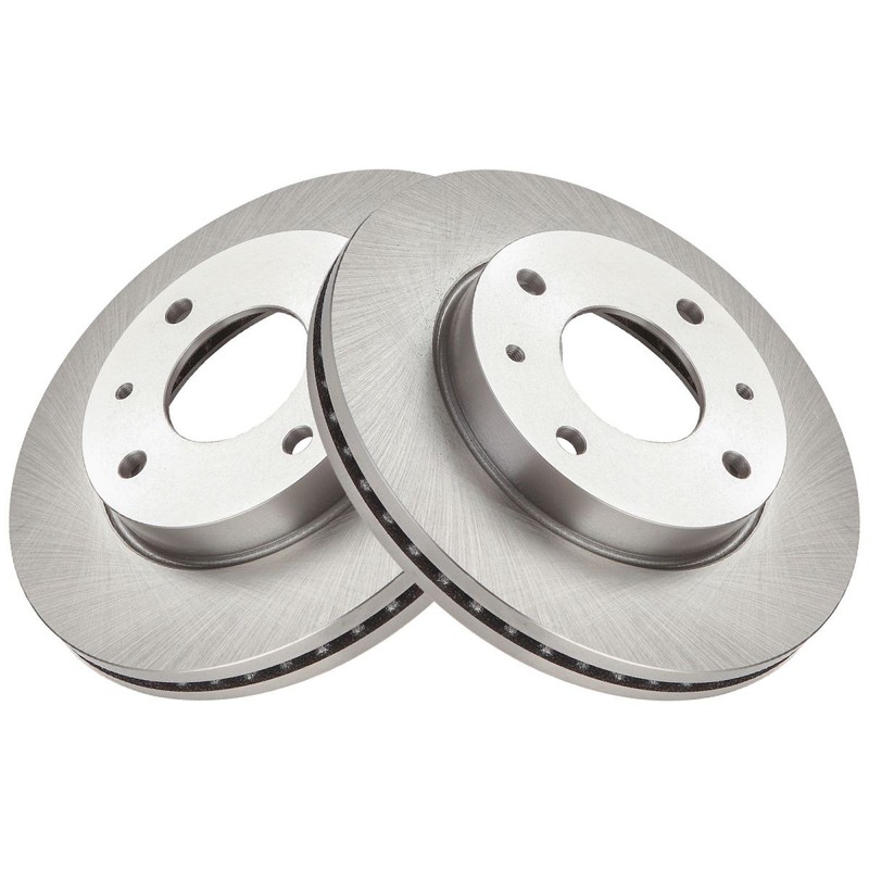 Brake Pad & Rotor Front Ceramic Kit Set for 02-05 Hyundai Elantra gallery