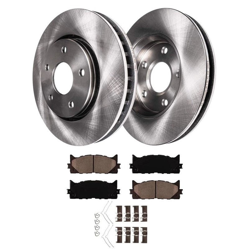 Disc Brake Pad Ceramic Pads Hardware Set
