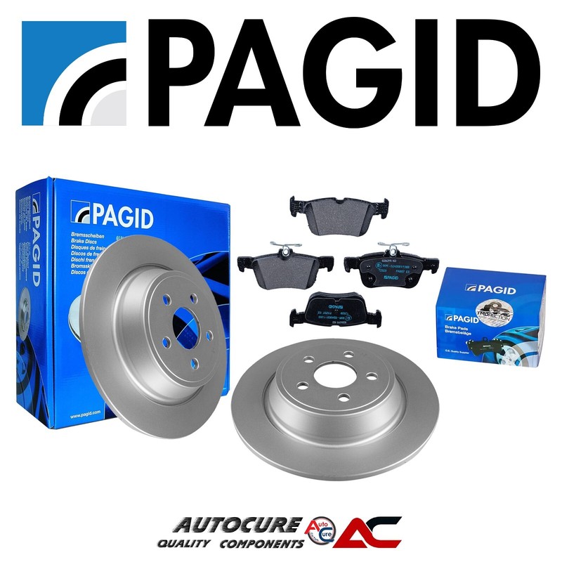 FOR FORD KUGA ST-LINE X TDCI MK2 C520 2.0 PAGID SOLID REAR BRAKE DISCS & PADS
