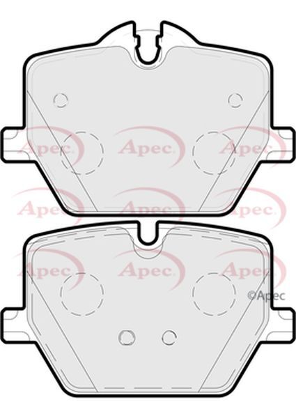 Brake Discs and Pads Set Rear FOR BMW Z4 G29 3.0 M40i 18->ON Petrol Apec gallery