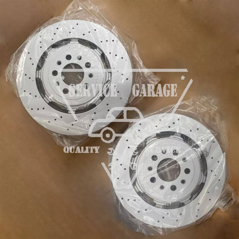 For Alfa Romeo Giulia Stelvio Quadrifoglio 2017-2021 Front Brake Rotors LH & RH gallery