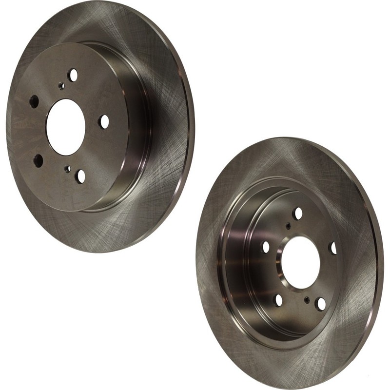 For Toyota Corolla Cross 2022 Brake Discs Driver and Passenger Side Pair | Rear