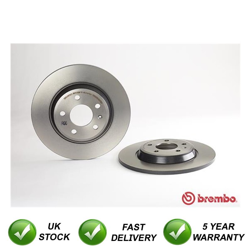 2x Discs Rear SJR Fits Audi A4 A5 A6 Q5 A7 Allroad + Other Models #1