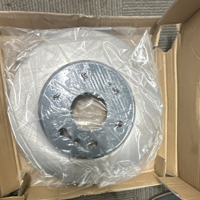 DuraGo Titanium Series Coated Brake Rotor (Part Number: BR90183201).