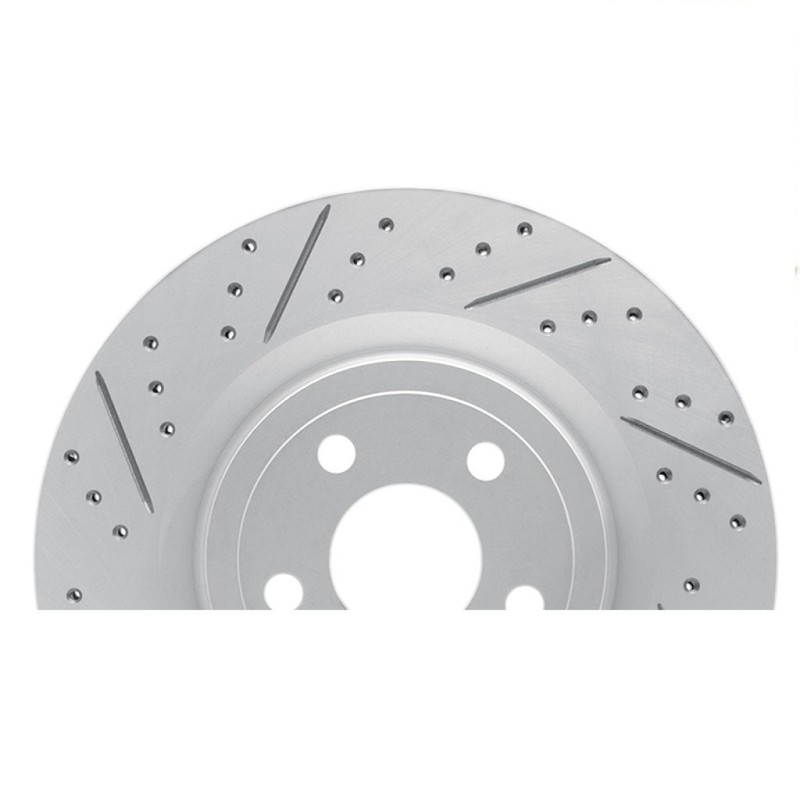 For Land Rover Range Rover Velar 2018-2020 Brake Rotor Rear Drilled and Slotted gallery