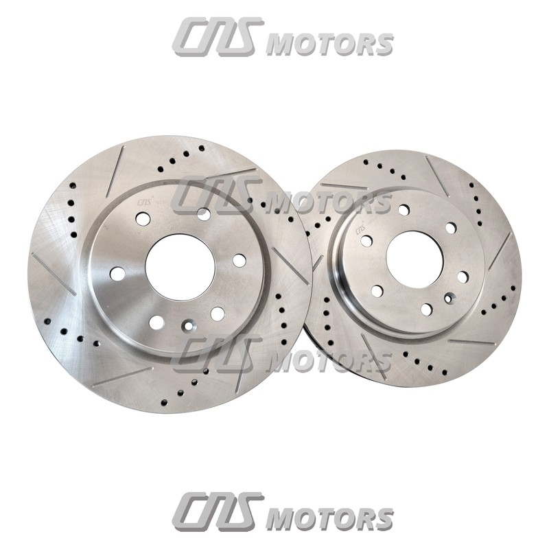 Front Drilled Brake Rotors 55150 For Chevrolet Traverse 2009-2017