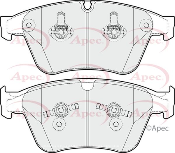 Brake Discs and Pads Set Front FOR MERCEDES ML W164 6.2 ML63 06->11 Petrol Apec gallery