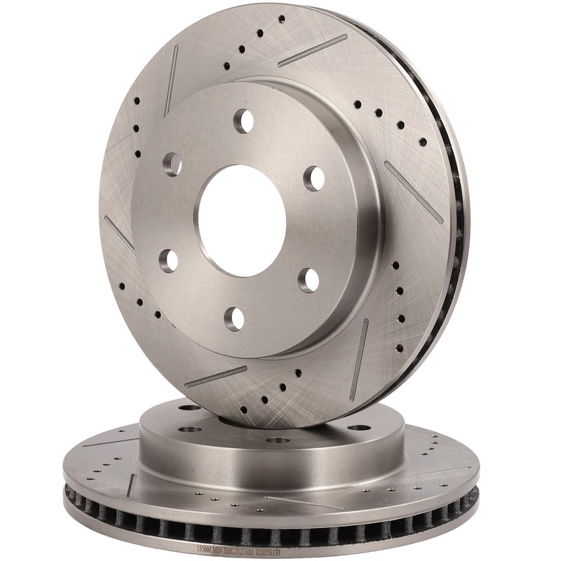 Front Brake Disc Rotors Vented For 2002-2006 Cadillac Escalade GMC Safari gallery
