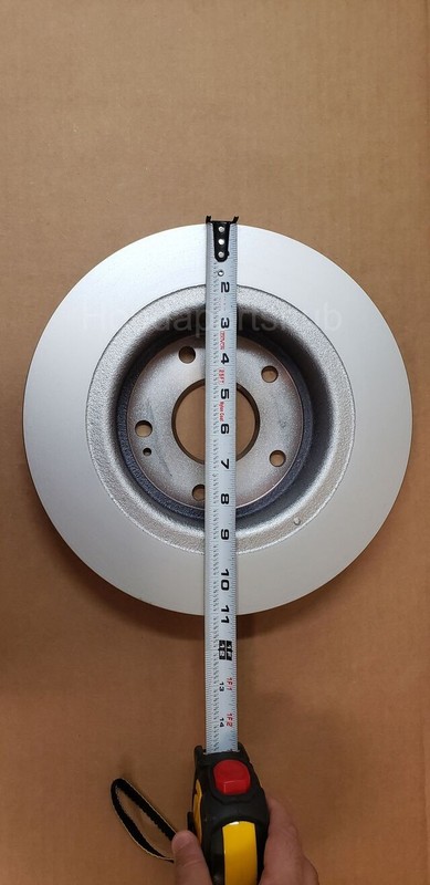 13-17 ACCORD 14-15 ACCORD HYBRID REAR BRAKE DISC (42510-T2F-A00) gallery