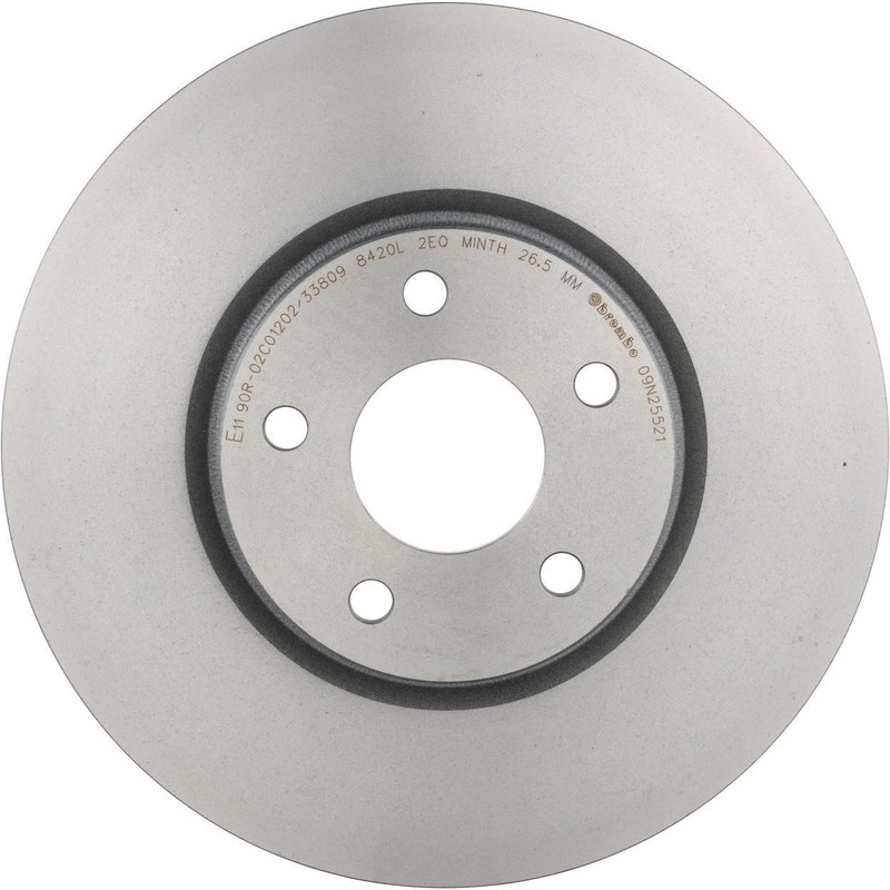 Disc Brake Rotor Front 09.N255.21-AY Fits 2013-2016 Lincoln MKZ