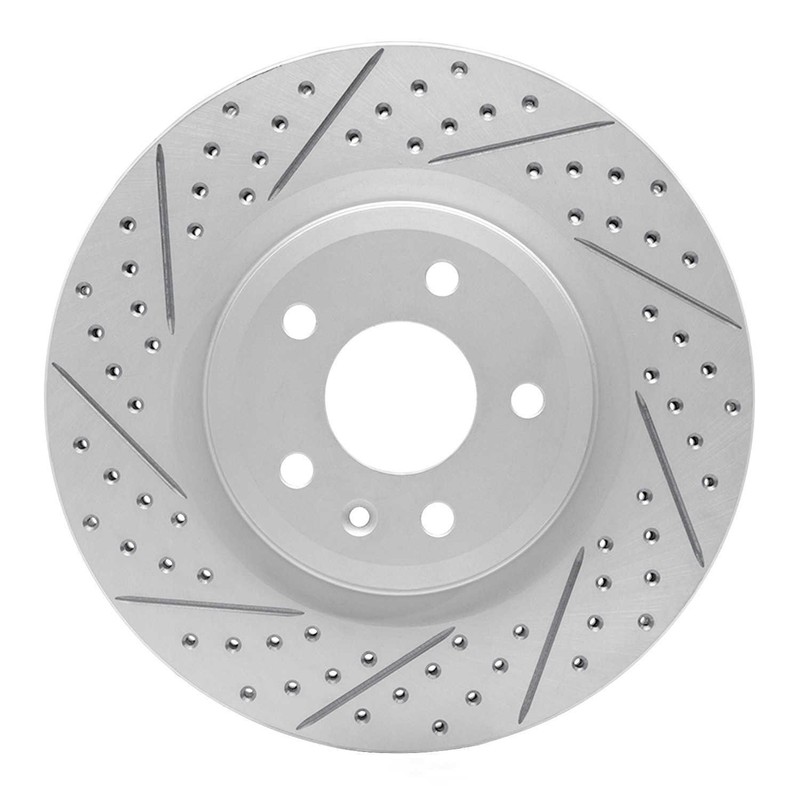 DFC Geoperformance Rotor – Drilled & Slotted fits 2011-2012 Lincoln MKS,MKT DFC