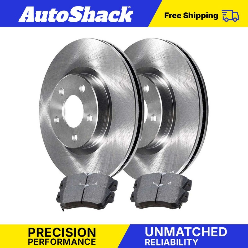 Front Brake Rotors & Pads for 2001-2007 2008 2009 2010 Chrysler PT Cruiser 2.4L
