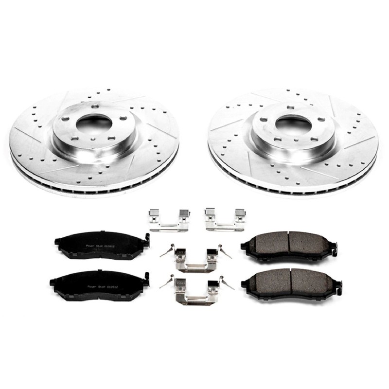 Power Stop K112 Front Z23 Evolution 1-Click Brake for Infiniti G25 / G35 / M35 gallery