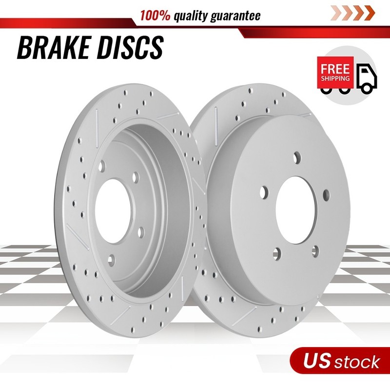 13.15″ Rear Drilled Rotors for 1999-2002 Lincoln Blackwood Navigator F-150 Lobo