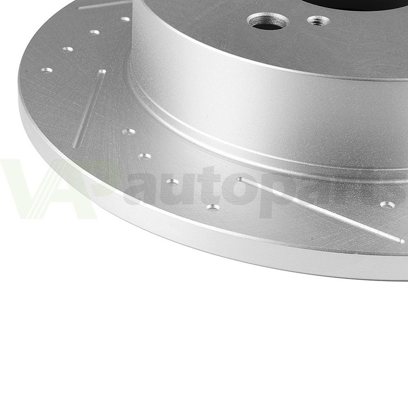 Rear Discs Brake Rotors For Lexus HS250H Toyota Rav4 Slotted 2pcs gallery