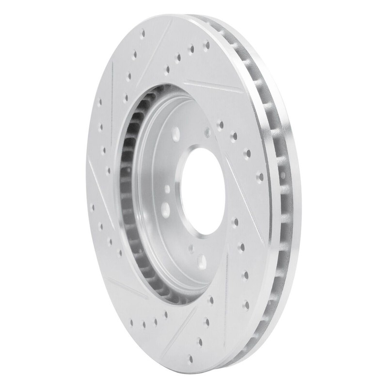 For Acura NSX 91-96 Brake Rotor eLINE Drilled & Slotted 1-Piece Front Passenger gallery