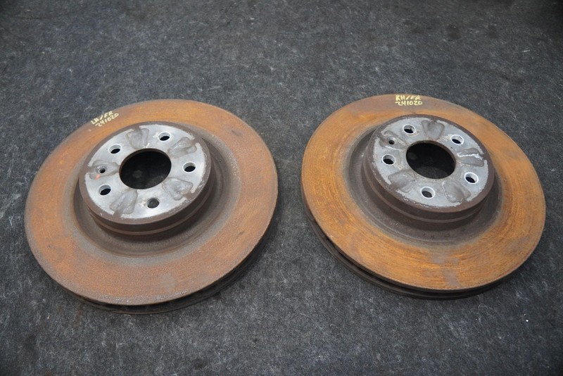 Set 2 Front Left Right Disc Brake Rotor OEM Tesla Model X 2016-20